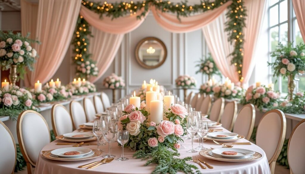 découvrez des idées élégantes et faciles pour la décoration de salle de mariage. inspirez-vous pour créer une ambiance unique et mémorable lors de votre réception de mariage.