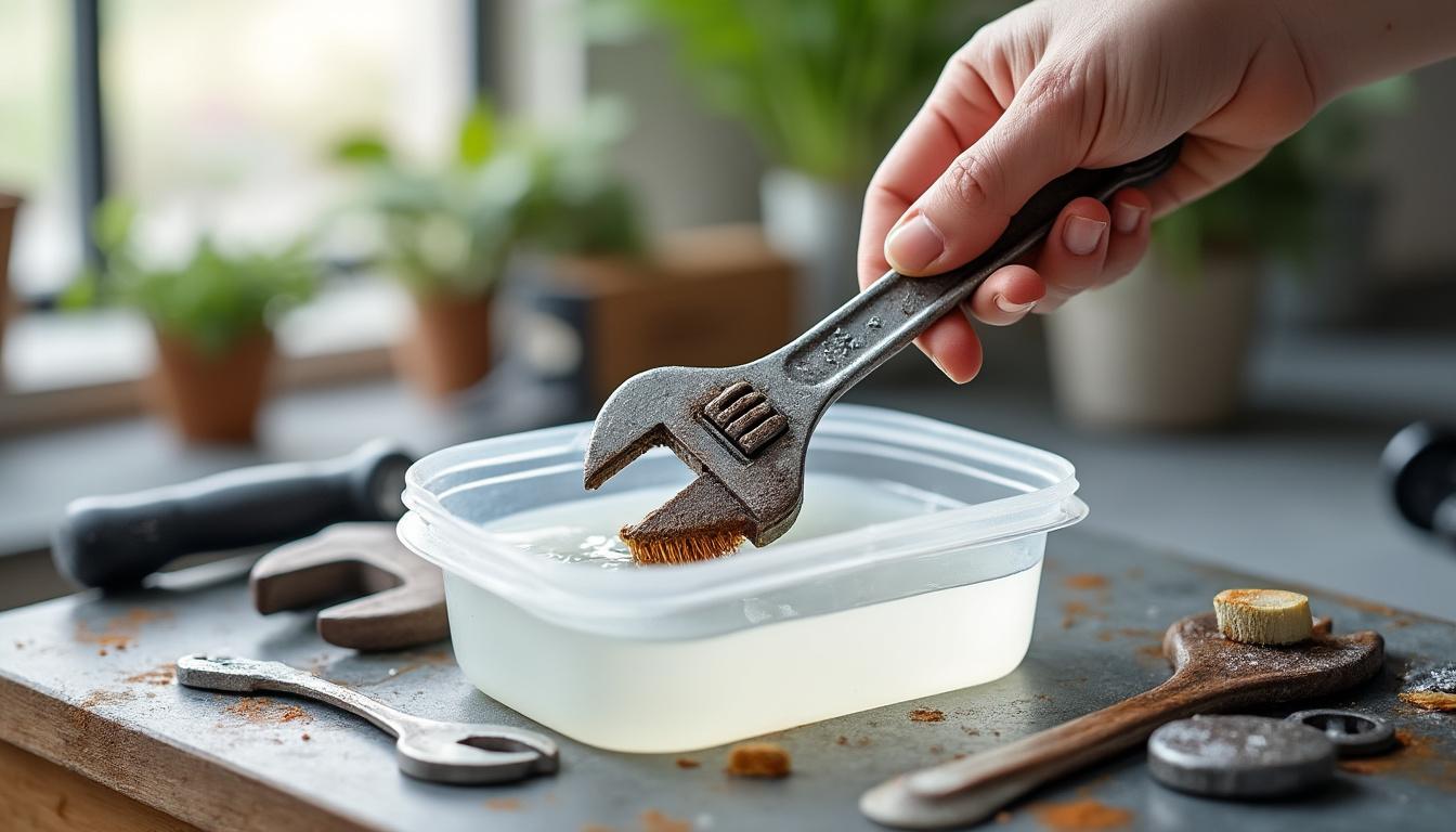 découvrez des astuces efficaces et simples pour éliminer la rouille de vos outils rapidement et sans effort, afin de les préserver et prolonger leur durée de vie.