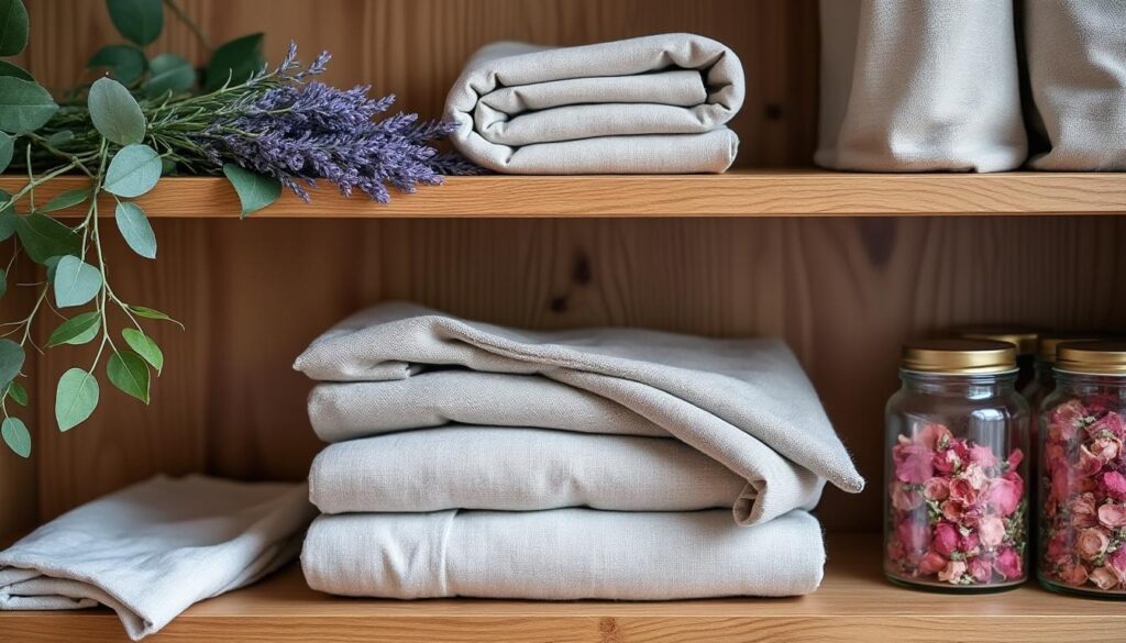 découvrez des astuces naturelles et efficaces pour parfumer délicatement votre linge dans les armoires, en gardant fraîcheur et douceur sans produits chimiques.