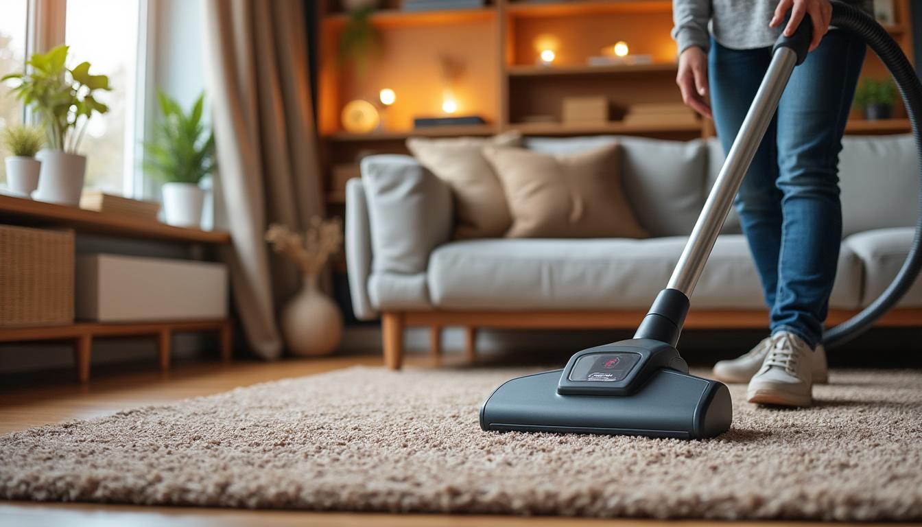 découvrez les meilleurs produits à utiliser avec votre shampouineuse pour un nettoyage en profondeur efficace et revitalisant de vos tapis et tissus d'ameublement.