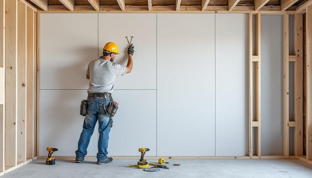 découvrez notre guide complet pour poser du placo sans utiliser de rails et obtenir un mur impeccable facilement et rapidement.