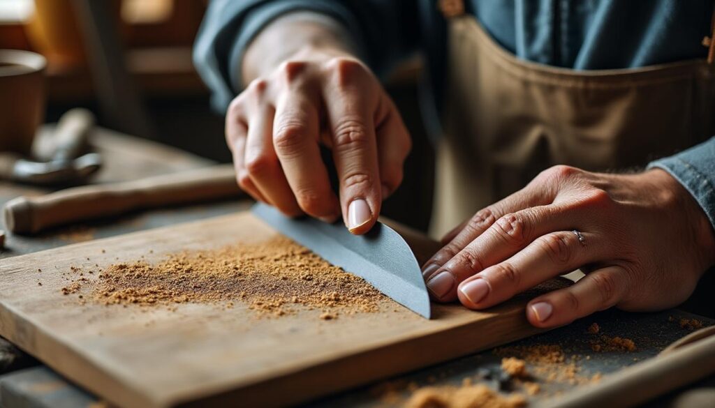 découvrez des techniques efficaces pour retirer la peinture du bois tout en préservant sa surface douce et intacte. conseils pratiques et méthodes sûres pour un décapage réussi.