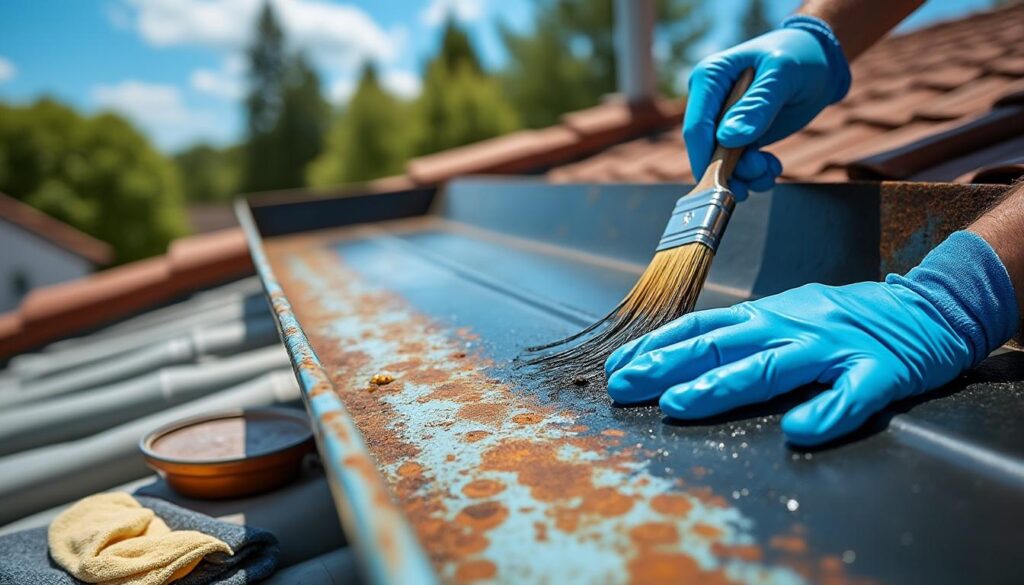 apprenez à peindre une gouttière en zinc grâce à notre guide complet et découvrez toutes les astuces pour obtenir une finition durable et résistante aux intempéries.