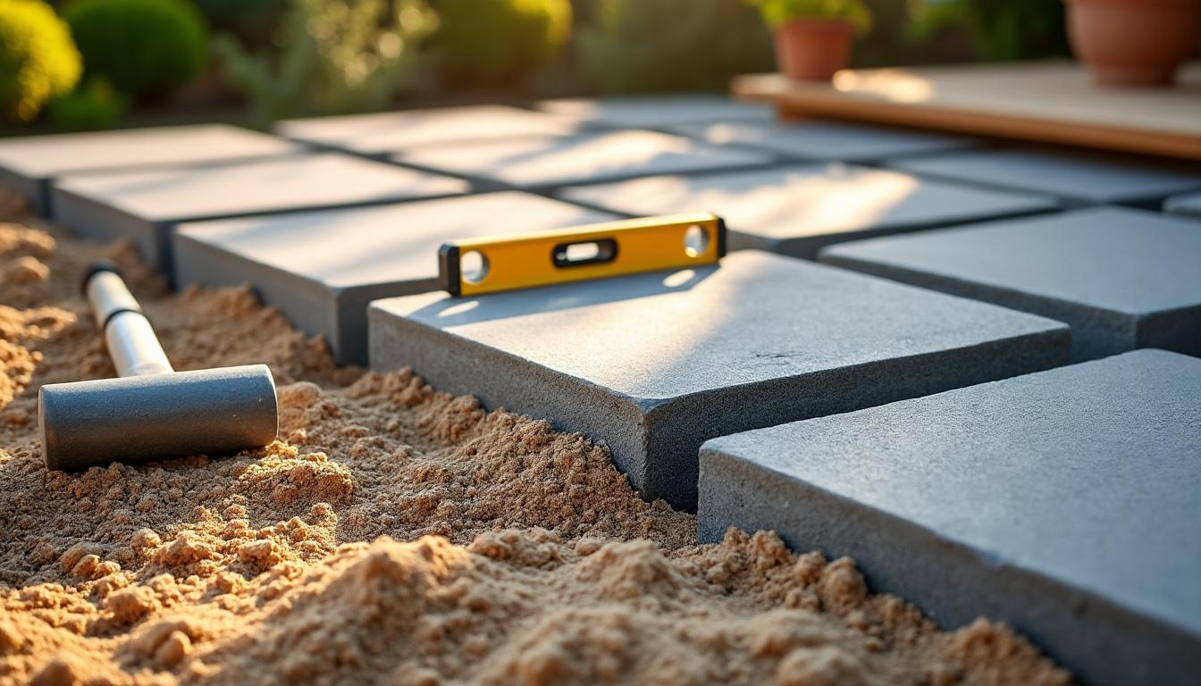 découvrez des astuces et précautions essentielles pour installer des dalles en béton sur la terre avec succès, garantissant une pose durable et esthétique.