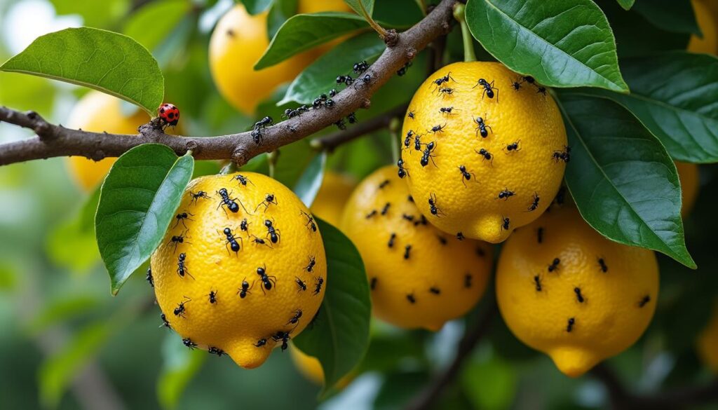 découvrez les causes de l’invasion de fourmis sur votre citronnier et les solutions efficaces pour les éliminer durablement et protéger votre arbre.