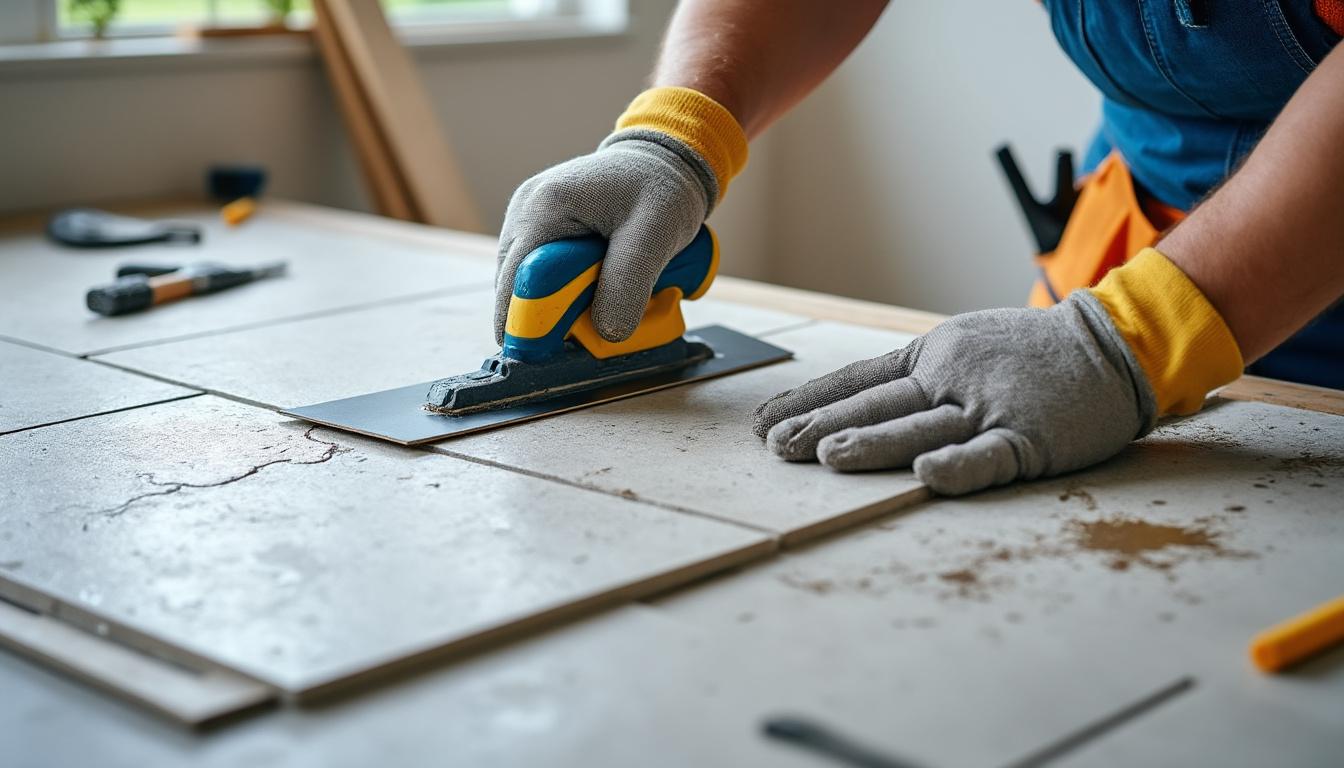 découvrez comment choisir l'épaisseur idéale de colle pour poser un carrelage de 2 cm afin d'assurer une fixation optimale et une finition parfaite.