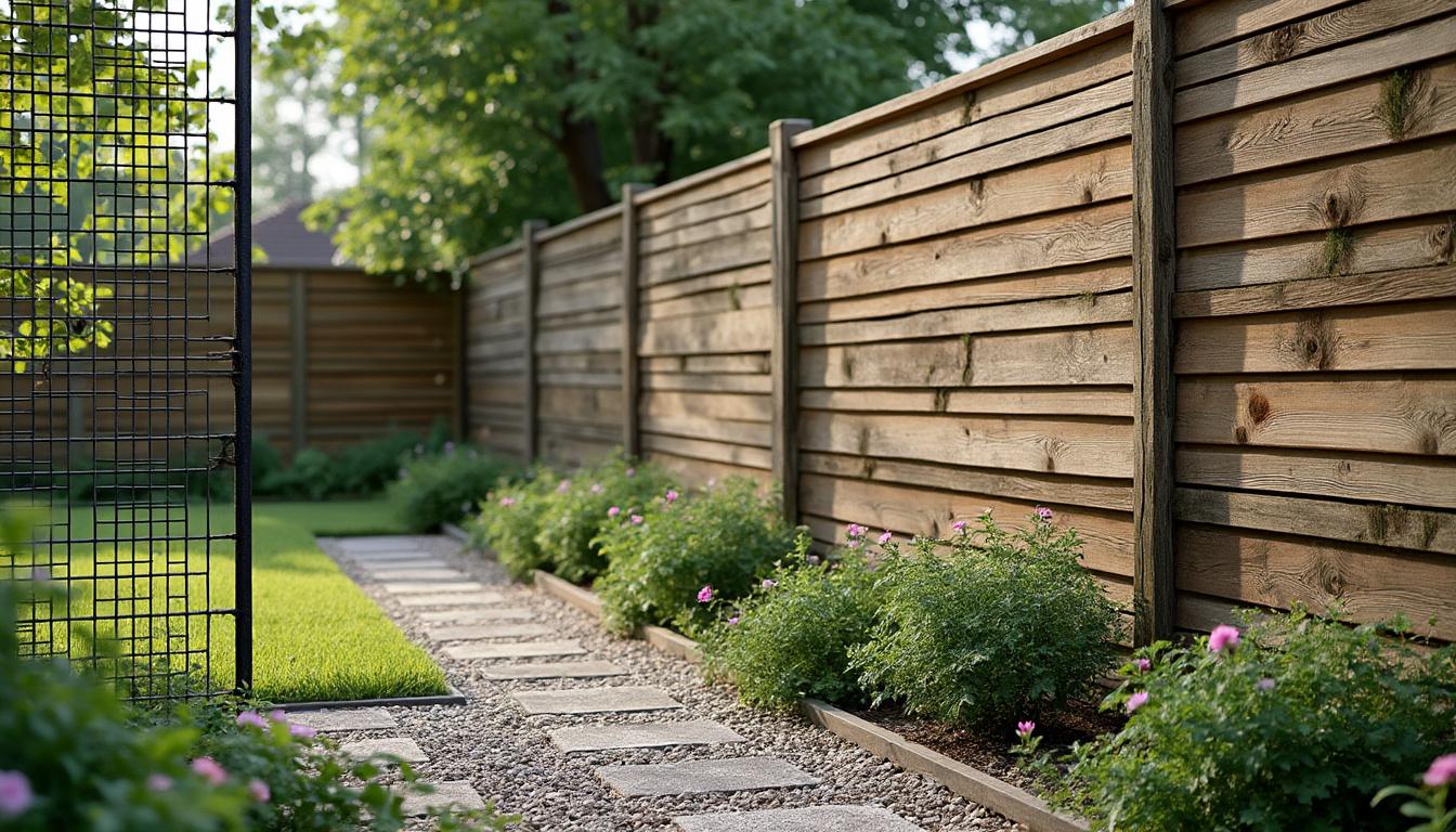 Choisir la ClÎture Idéale pour Votre Jardin : Grillagé, Bois Naturel ou Béton Durable ? 2 découvrez comment choisir la clÎture idéale pour votre jardin parmi les options grillagée, bois naturel ou béton durable, en fonction de vos besoins esthétiques et pratiques.