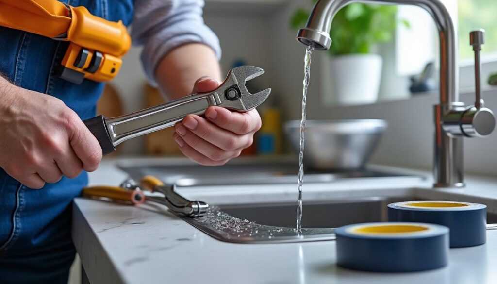 apprenez à réparer rapidement une fuite de robinet en 5 minutes avec notre guide simple et efficace, et économisez de l'eau et de l'argent facilement.