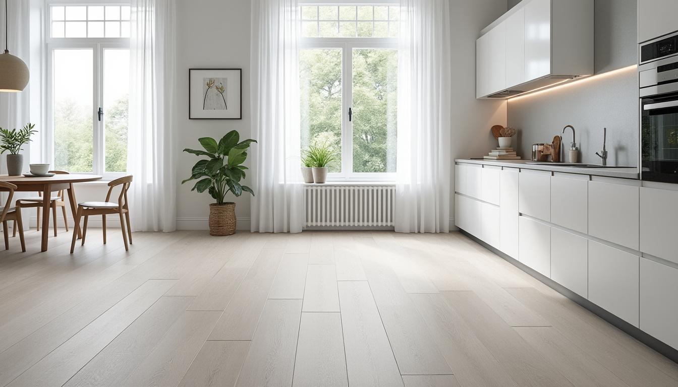 découvrez les avantages du carrelage, du vinyle et du béton pour votre sol de cuisine et choisissez le revêtement idéal selon votre style, votre budget et votre usage.