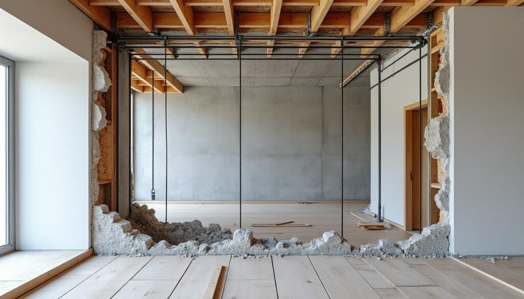 apprenez à identifier un mur porteur avant de commencer vos travaux de démolition pour garantir la sécurité et éviter les erreurs coûteuses.