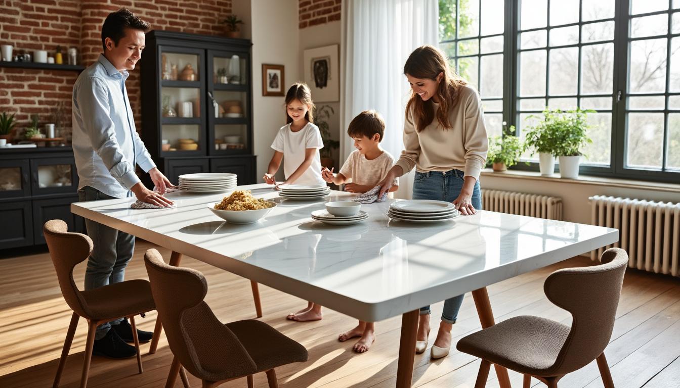Table céramique inconvénient : ce qu'on ne vous dit pas avant l'achat 2 découvrez les inconvénients des tables en céramique avant de faire votre achat. ce guide vous révèle les aspects souvent méconnus pour un choix éclairé.