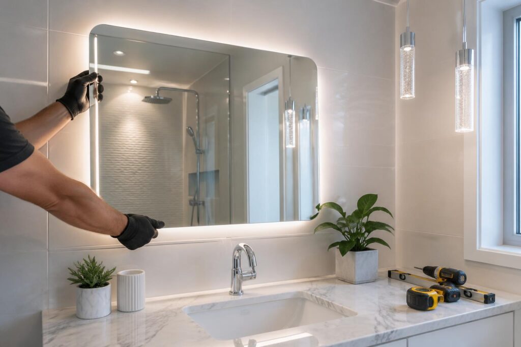découvrez comment choisir et installer le miroir éclairant idéal pour sublimer votre salle de bain avec style et fonctionnalité.
