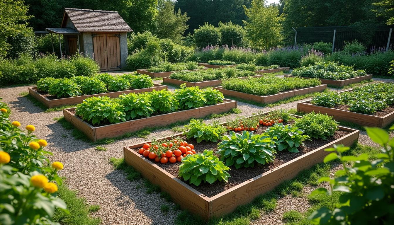 découvrez comment organiser un plan potager rectangulaire pour optimiser vos cultures, allier esthétique et productivité dans votre jardin.
