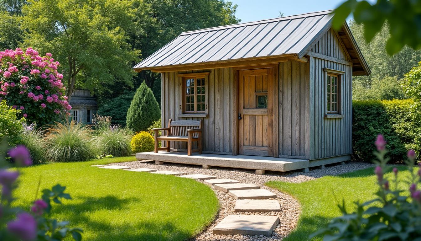 Sur quoi poser un abri de jardin en métal : les meilleures solutions selon votre terrain 2 découvrez les meilleures solutions pour poser un abri de jardin en métal en fonction de votre type de terrain et assurez une installation stable et durable.