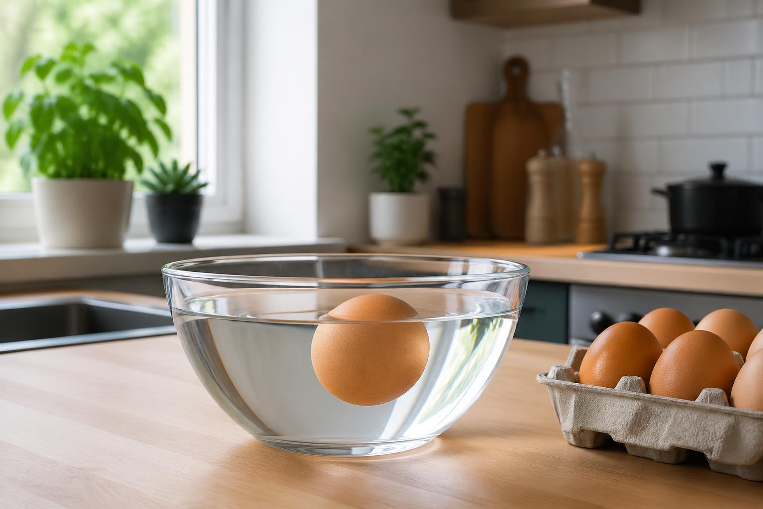 découvrez comment vérifier facilement la fraîcheur de vos œufs avec la méthode simple du test de l'œuf dans l'eau, pour cuisiner en toute sécurité.