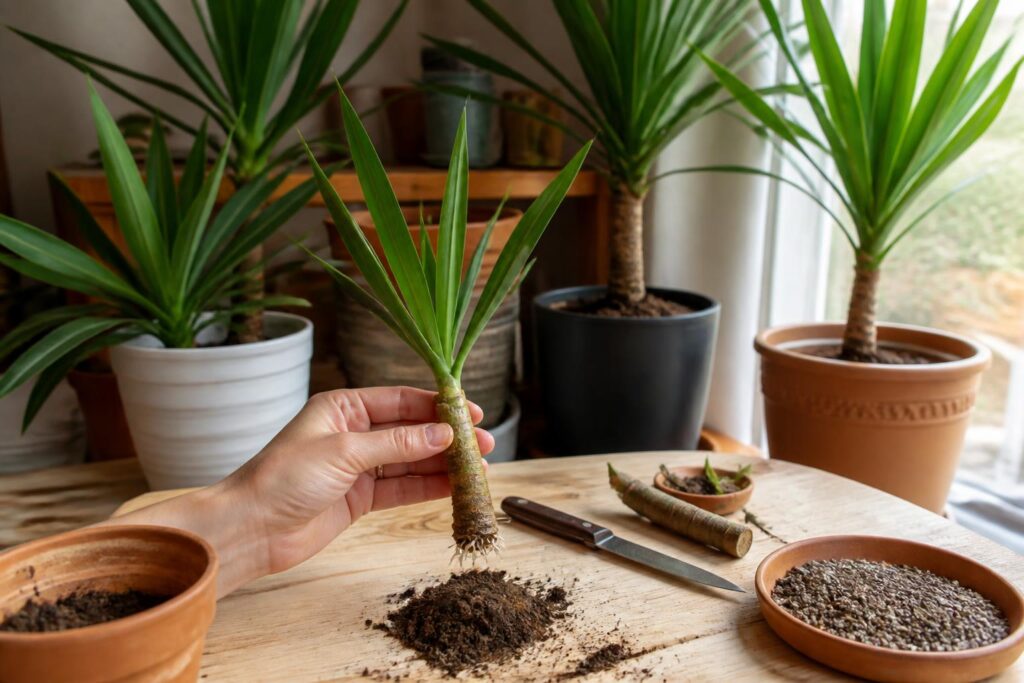 découvrez comment bouturer un yucca facilement pour multiplier votre plante d'intérieur ou d'extérieur sans frais. suivez nos conseils simples pour réussir vos boutures et embellir votre maison ou jardin.