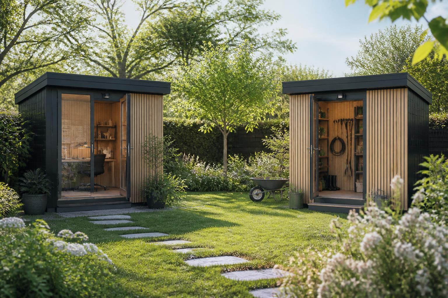 Peut-on mettre 2 abris de jardin de 5m2 : règles d'urbanisme et démarches en 2026 2 découvrez les règles d'urbanisme et les démarches à suivre en 2026 pour installer deux abris de jardin de 5m² sur votre terrain.