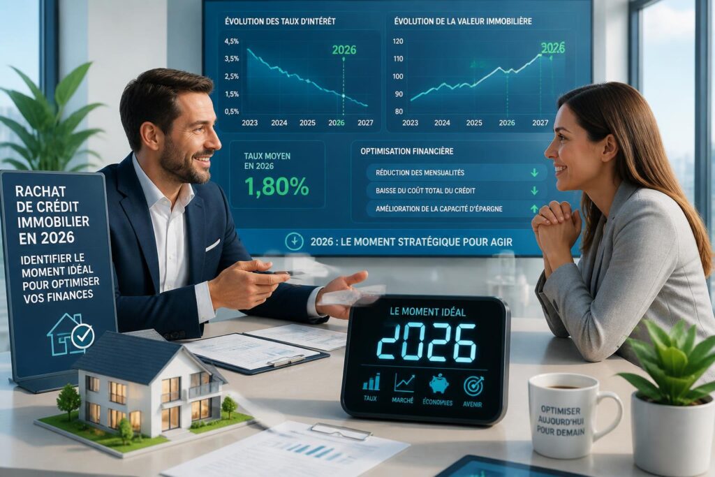 découvrez comment identifier le moment idéal en 2026 pour un rachat de crédit immobilier et optimiser vos finances personnelles efficacement.