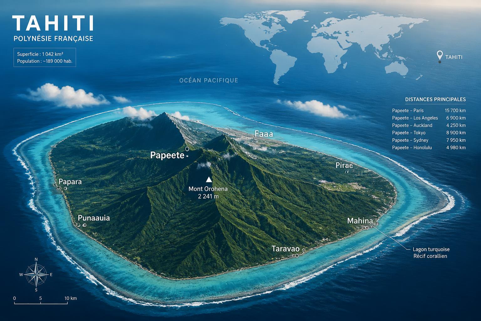 découvrez où se situe exactement tahiti sur la carte du monde et toutes les options pour vous y rendre facilement.