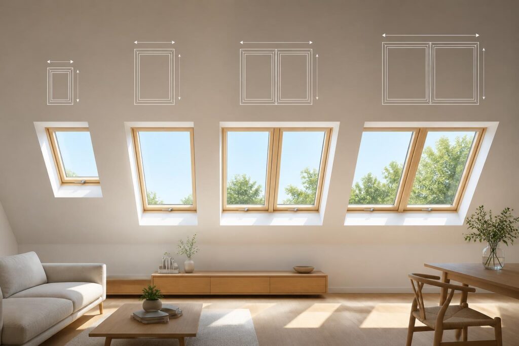 découvrez les dimensions standards des fenêtres velux pour choisir la taille idéale et optimiser l'éclairage naturel dans votre maison.