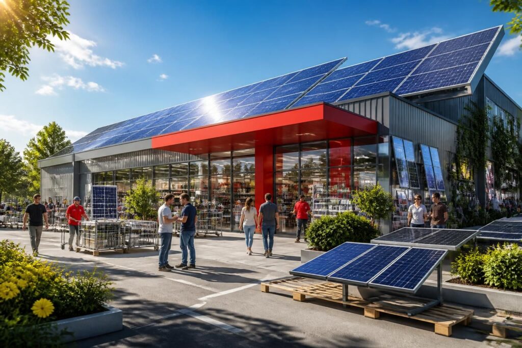 découvrez en 2026 les panneaux solaires chez brico dépôt : une solution rentable et efficace pour économiser de l'énergie et réduire vos factures.