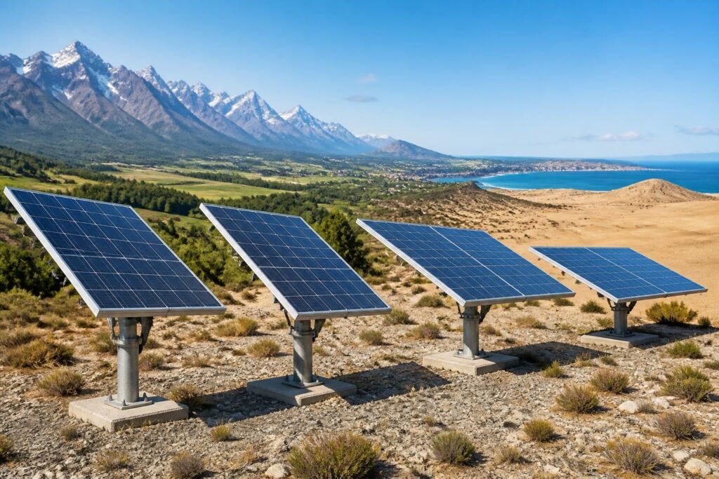 découvrez comment choisir l'inclinaison idéale des panneaux solaires en fonction de votre région pour optimiser la production d'énergie solaire et maximiser vos économies.