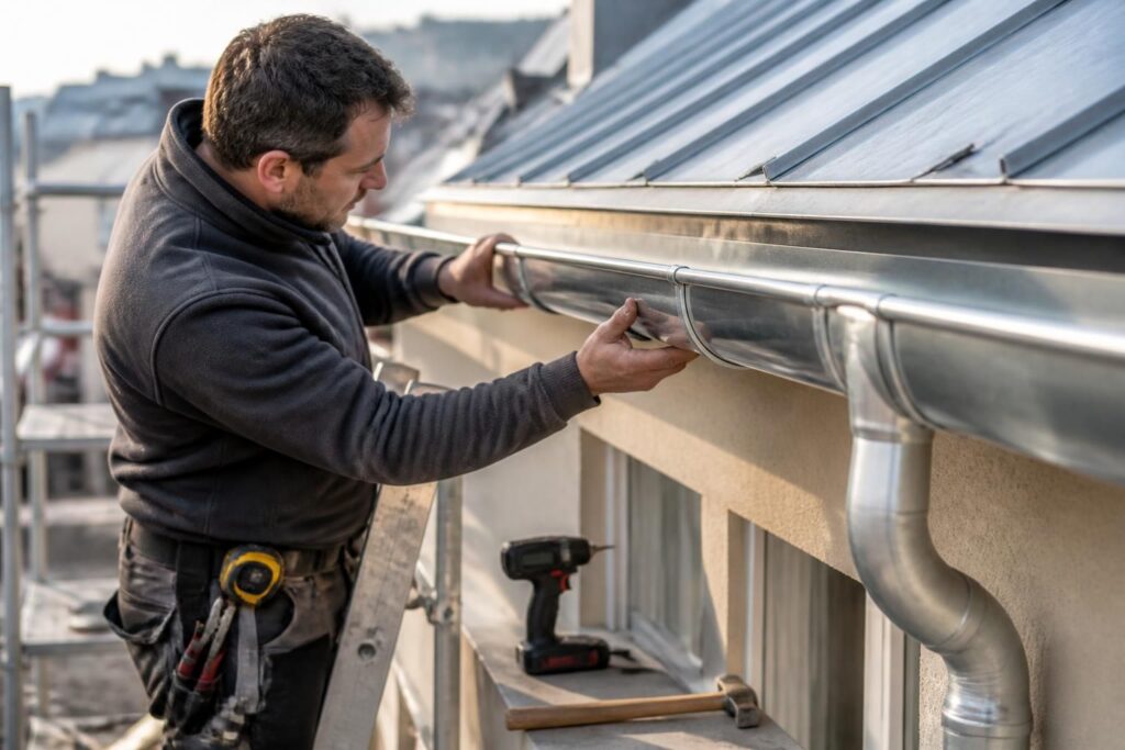 découvrez le coût complet pour l’évacuation des eaux avec nos tarifs détaillés des gouttières en zinc, installation incluse. obtenez une estimation claire pour vos travaux de toiture.