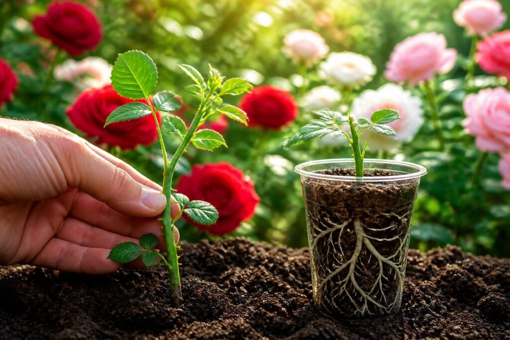 découvrez les astuces essentielles pour réussir vos boutures de rosiers et garantir leur reprise avec succès. apprenez toutes les techniques pour multiplier vos rosiers facilement et efficacement.