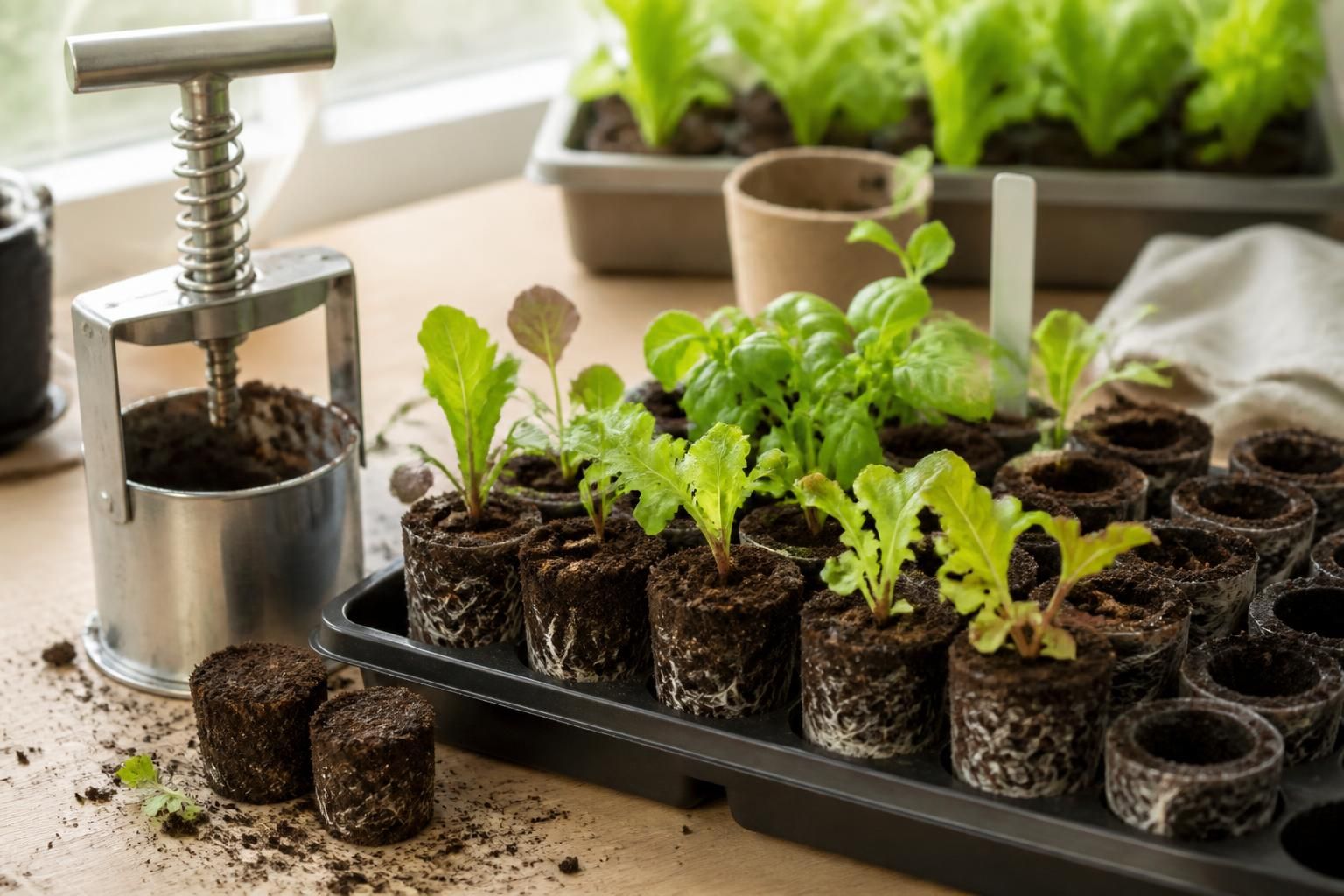 Plantation en mini-mottes : les astuces essentielles pour réussir vos semis 2 découvrez les astuces essentielles pour réussir vos semis en mini-mottes et assurer une plantation optimale de vos jeunes plants.