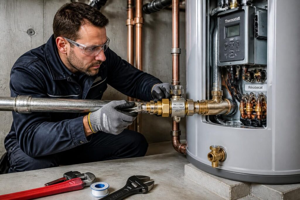 découvrez l'importance de la sécurité en plomberie avec notre guide complet pour comprendre et installer un raccord diélectrique pour chauffe-eau, garantissant protection et durabilité de votre installation.