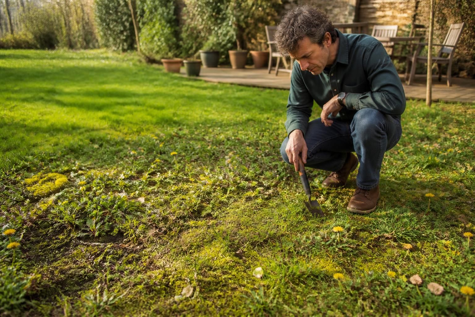 Rénover une pelouse envahie par les mauvaises herbes : le guide en 5 étapes essentielles 2 découvrez comment rénover efficacement une pelouse envahie par les mauvaises herbes grùce à notre guide en 5 étapes essentielles pour une pelouse saine et verdoyante.